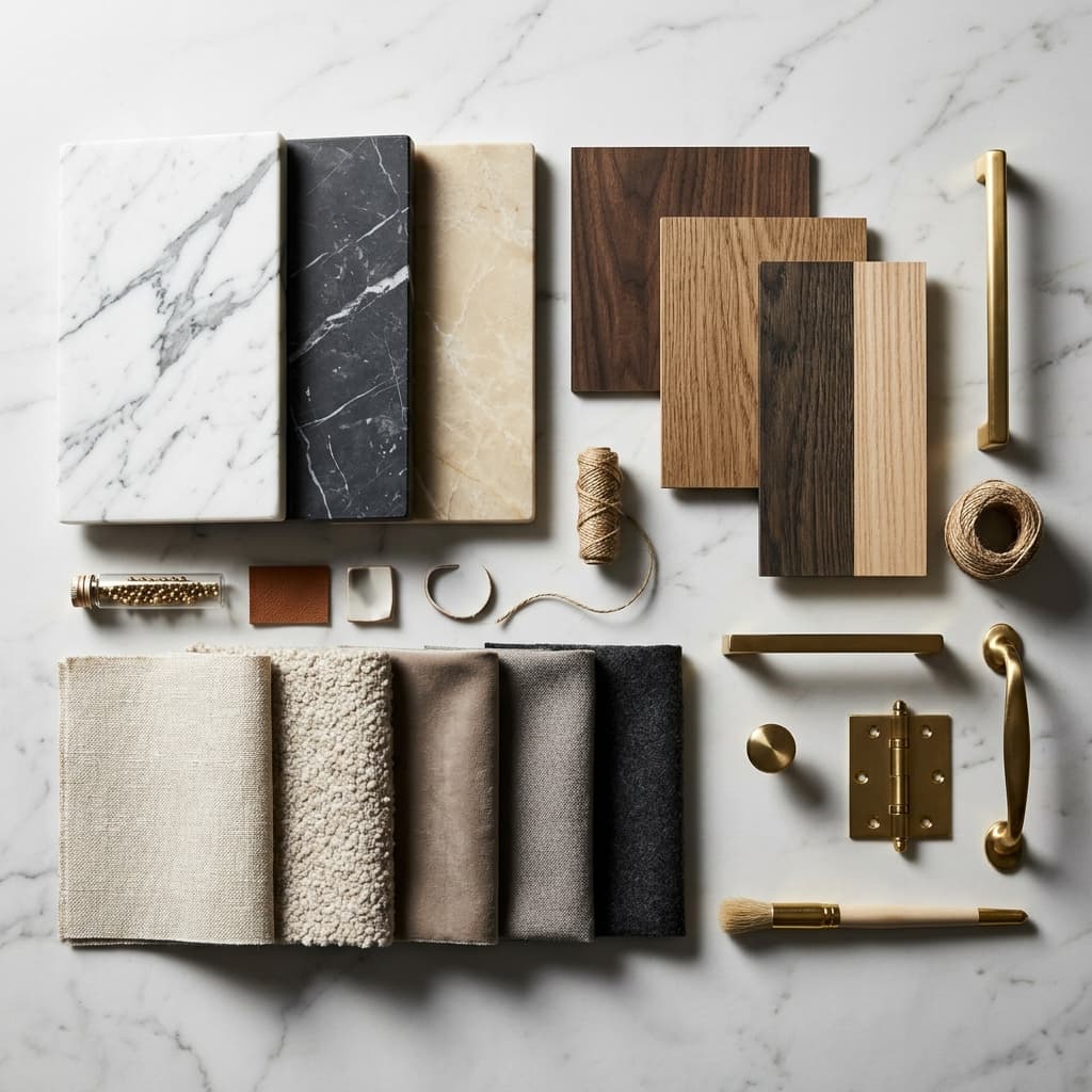 Noma Dining — materials and textures